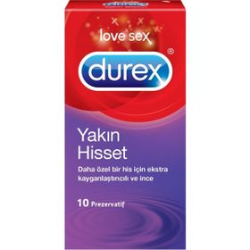 Durex Yakın Hisset 10'lu Prezervatif