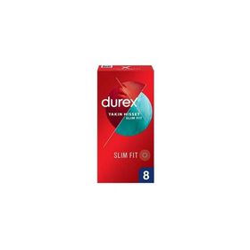 Durex Yakın Hisset Slim Fit Extra İnce 8'li Prezervatif