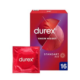 Durex Yakın Hisset Standart Fit 16'lı Prezervatif
