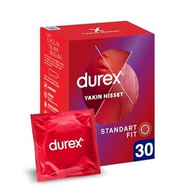 Durex Yakın Hisset Standart Fit 30'lu Prezervatif