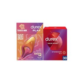 Durex Yakın Hisset Standart Fit 30'lu Prezervatif