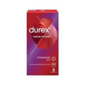 Durex Yakın Hisset Standart Fit 8'li Prezervatif
