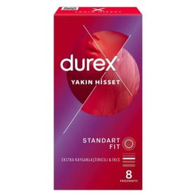 Durex Yakın Hisset Standart Fit 8'li Prezervatif