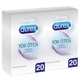 Durex Yok Ötesi Ekstra His 40'lı Prezervatif