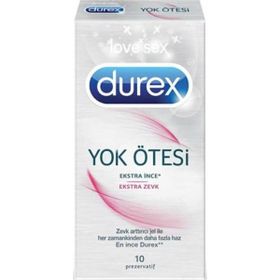 Durex Yok Ötesi Ekstra Zevk 10'lu Prezervatif
