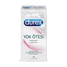 Durex Yok Ötesi Ekstra Zevk 10'lu Prezervatif