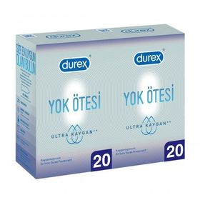 Durex Yok Ötesi Ultra Kaygan 2x20 Prezervatif