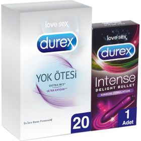 Durex Yok Ötesi Ultra Kaygan İnce 20'li Prezervatif