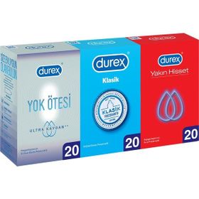 Durex Yok Ötesi Ultra Kaygan İnce 20'li Prezervatif