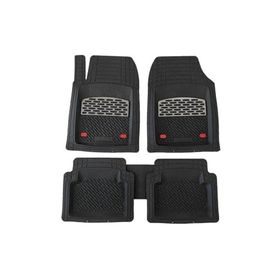 Durmaz Tuning Honda Integra 3D Safir Siyah Krom Karbon Havuzlu Paspas Takımı