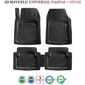 Durmaz Tuning Toyota Yaris Cross 2020-2023 Uyumlu Pro Siyah 3D Havuzlu Paspas Takımı