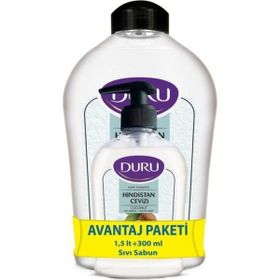 Duru 1500 ml + 300 ml 2'li Hindistan Cevizli Sıvı Sabun