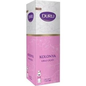 Duru 200 ml Kiraz Çiçeği Cam Şişe Kolonya