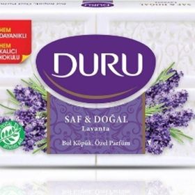 Duru 2x600 gr Saf Doğal Lavanta Banyo Sabunu