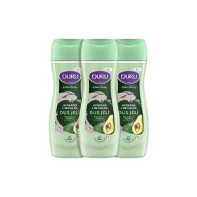Duru 3x450 ml Wellness Therapy Avokado Beyaz Kil Duş Jeli