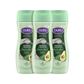 Duru 3x450 ml Wellness Therapy Avokado Beyaz Kil Duş Jeli