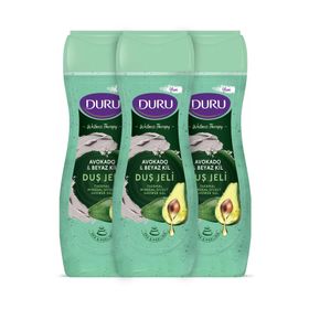 Duru 3x450 ml Wellness Therapy Avokado Beyaz Kil Duş Jeli