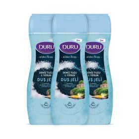 Duru 3x450 ml Wellness Therapy Deniz Tuzu Yosun Duş Jeli