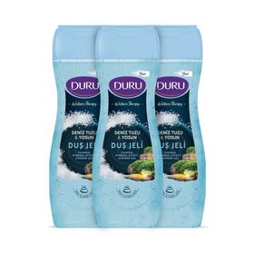 Duru 3x450 ml Wellness Therapy Deniz Tuzu Yosun Duş Jeli