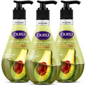 Duru 3x500 ml Avokado - Shea - Argan Değer Yağlar Sıvı Sabun