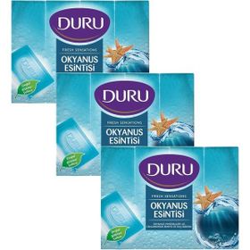 Duru 3x600 gr Fresh Sensations Okyanus Esintisi Duş Sabunu