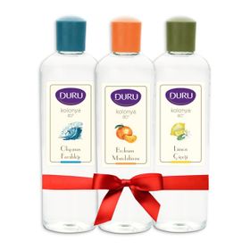 Duru 400 ml x 3 Adet 80 Derece Limon Kolonyası