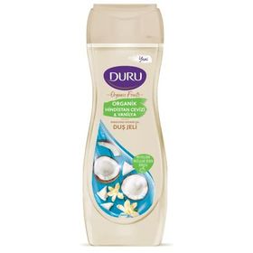 Duru 450 ml Organic Fruits Hindistan Cevizi Vanilya Duş Jeli