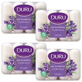Duru 4'lü 4x280 gr Saf Doğal Gül Sabunu