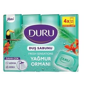 Duru 4x4x150 gr Fresh Sensations Yağmur Ormanı Duş Sabunu