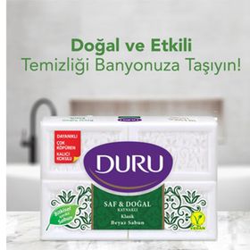 Duru 4x600 gr Saf Doğal Klasik Sabun