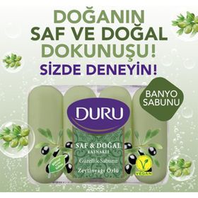Duru 4x70 gr Saf Doğal Zeytinyağlı Güzellik Sabunu