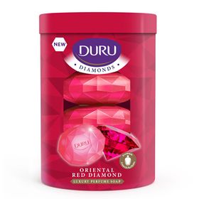 Duru 4x90 gr Kırmızı Diamonds Serisi Katı Sabun