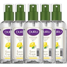 Duru 80° 5x50 ml Limon Çiçeği Kolonyası