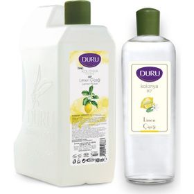 Duru 80° 900 ml Bidon Limon Kolonyası + 50 ml Sprey Kolonya
