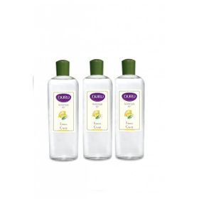 Duru 80 Derece 3x400 ml Pet Şişe Limon Kolonyası