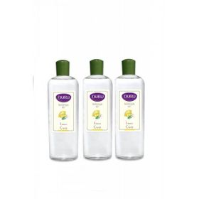Duru 80 Derece 3x400 ml Pet Şişe Limon Kolonyası