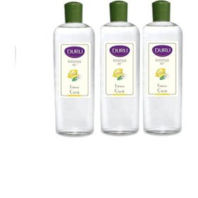 Duru 80 Derece 3x400 ml Pet Şişe Limon Kolonyası