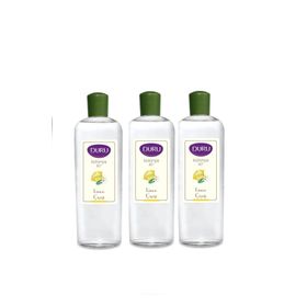 Duru 80 Derece 3x400 ml Pet Şişe Limon Kolonyası