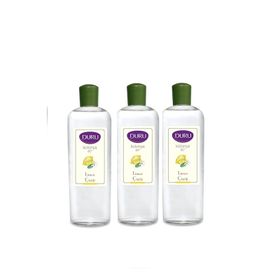 Duru 80 Derece 3x400 ml Pet Şişe Limon Kolonyası