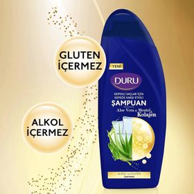 Duru Aloe Vera Mentol 6x500 ml Şampuan