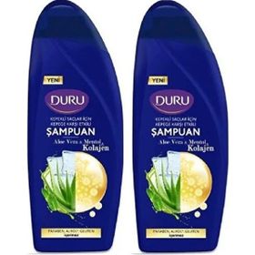 Duru Aloe Vera & Mentol & Kolajen 2x500 ml Şampuan