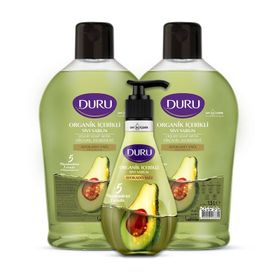 Duru Avokado 2x1.5 lt + 500 ml Sıvı Sabun