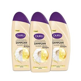 Duru Biotin Sarımsak Kolajen 3x500 ml Şampuan