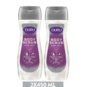 Duru Body Scrub Crystal 2x450 ml Duş Jeli