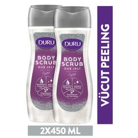 Duru Body Scrub Crystal 2x450 ml Duş Jeli