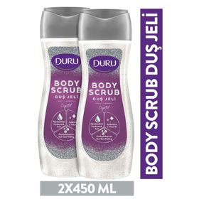 Duru Body Scrub Crystal 2x450 ml Duş Jeli