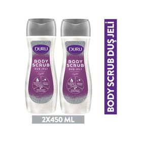 Duru Body Scrub Crystal 2x450 ml Duş Jeli