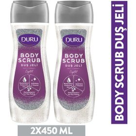 Duru Body Scrub Crystal 2x450 ml Duş Jeli