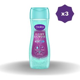 Duru Body Scrub Ice Light 3x450 ml Duş Jeli