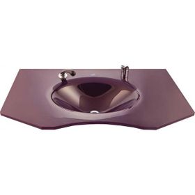 Duru Cam Berber Modeli 100x56 cm Cam Lavabo